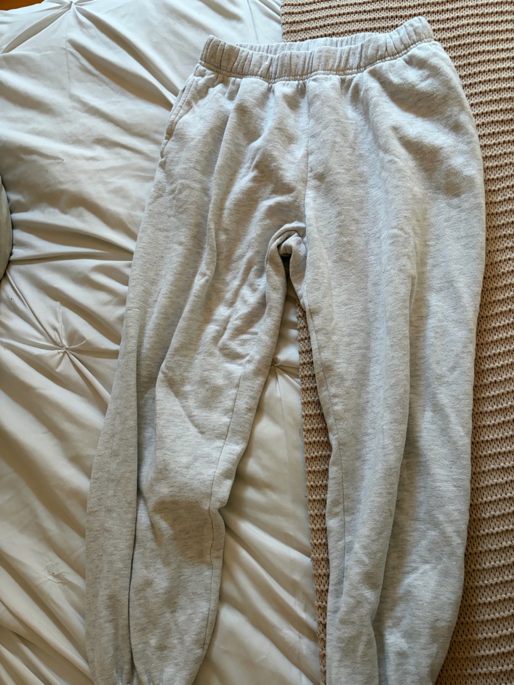 Garage Light Grey Sweatpants - Women's Cozy Joggers